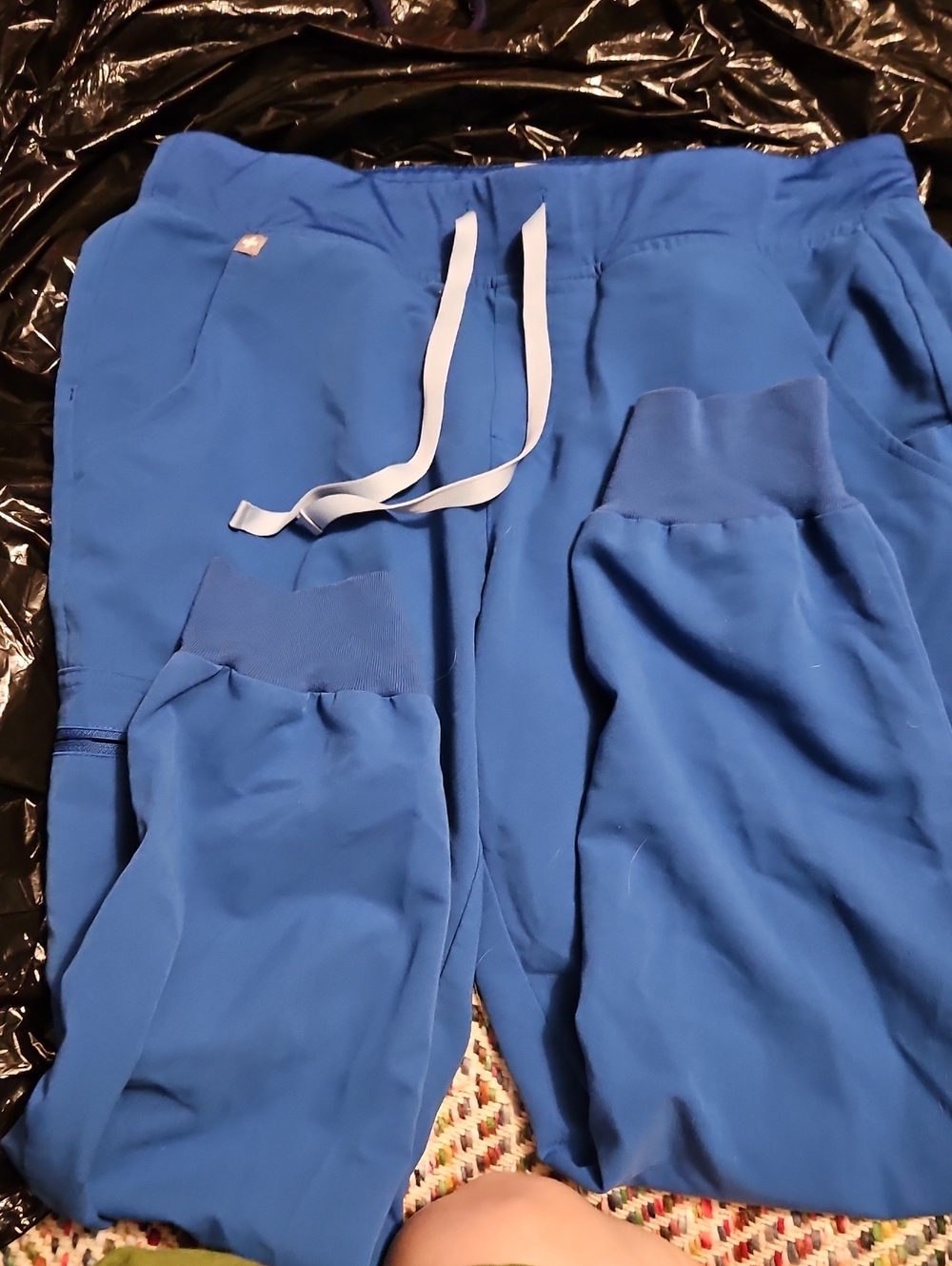 Figs Royal Blue Zamora Medium Petite Joggers